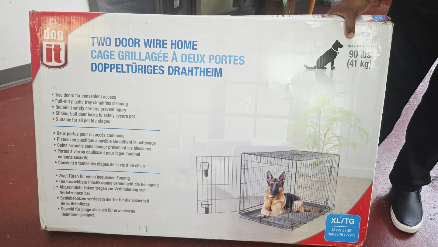 Dogit Two Door Wire Home Cage XL/TG