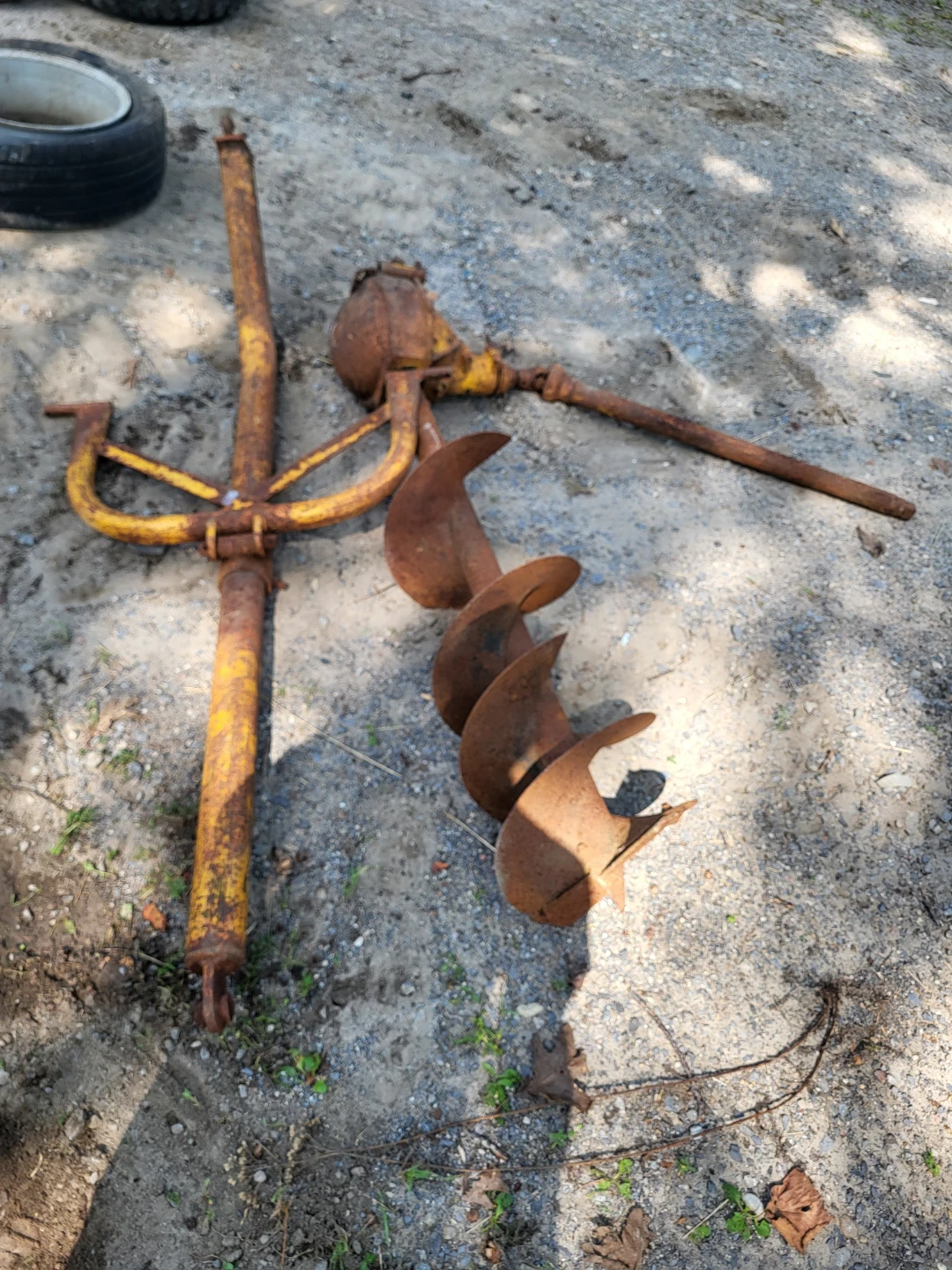 Heavy Duty Post Hole Auger with Handle