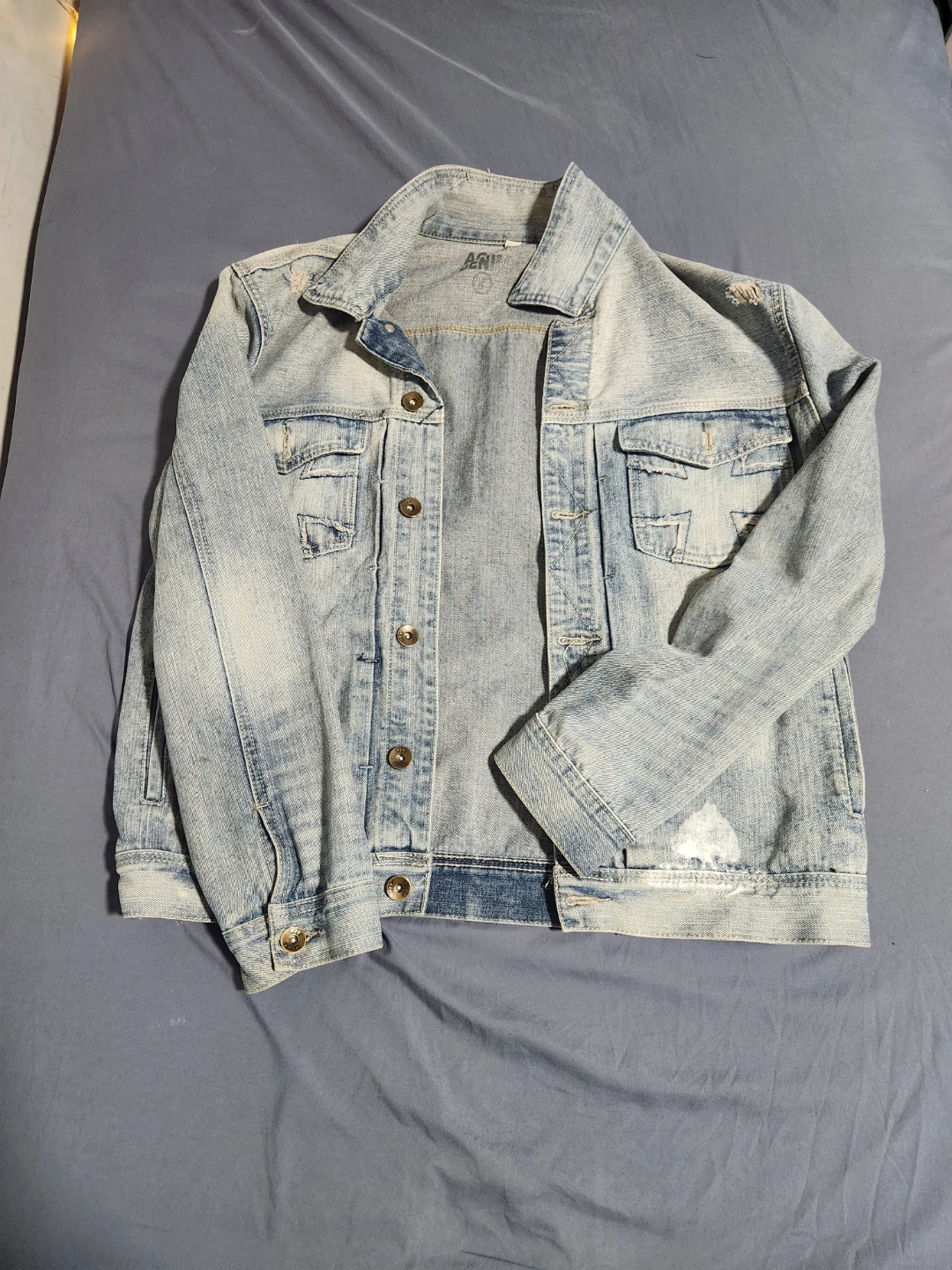 Rider Denim Jacket - Light Wash