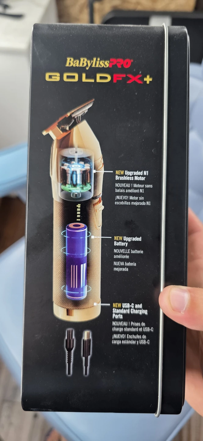 BaBylissPRO GoldFX+ Metal Lithium Outlining Trimmer - photo 2