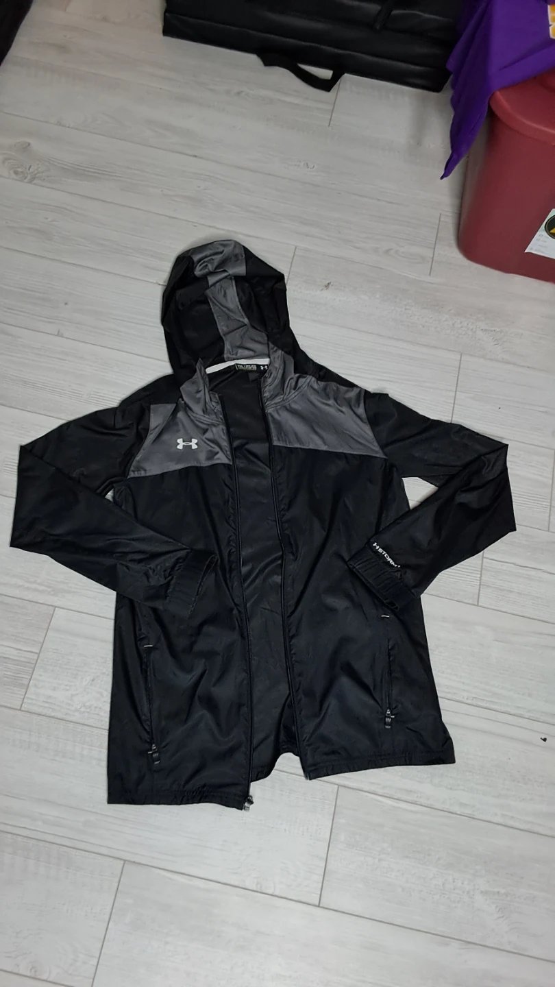 Under Armour Black Hooded Jacket