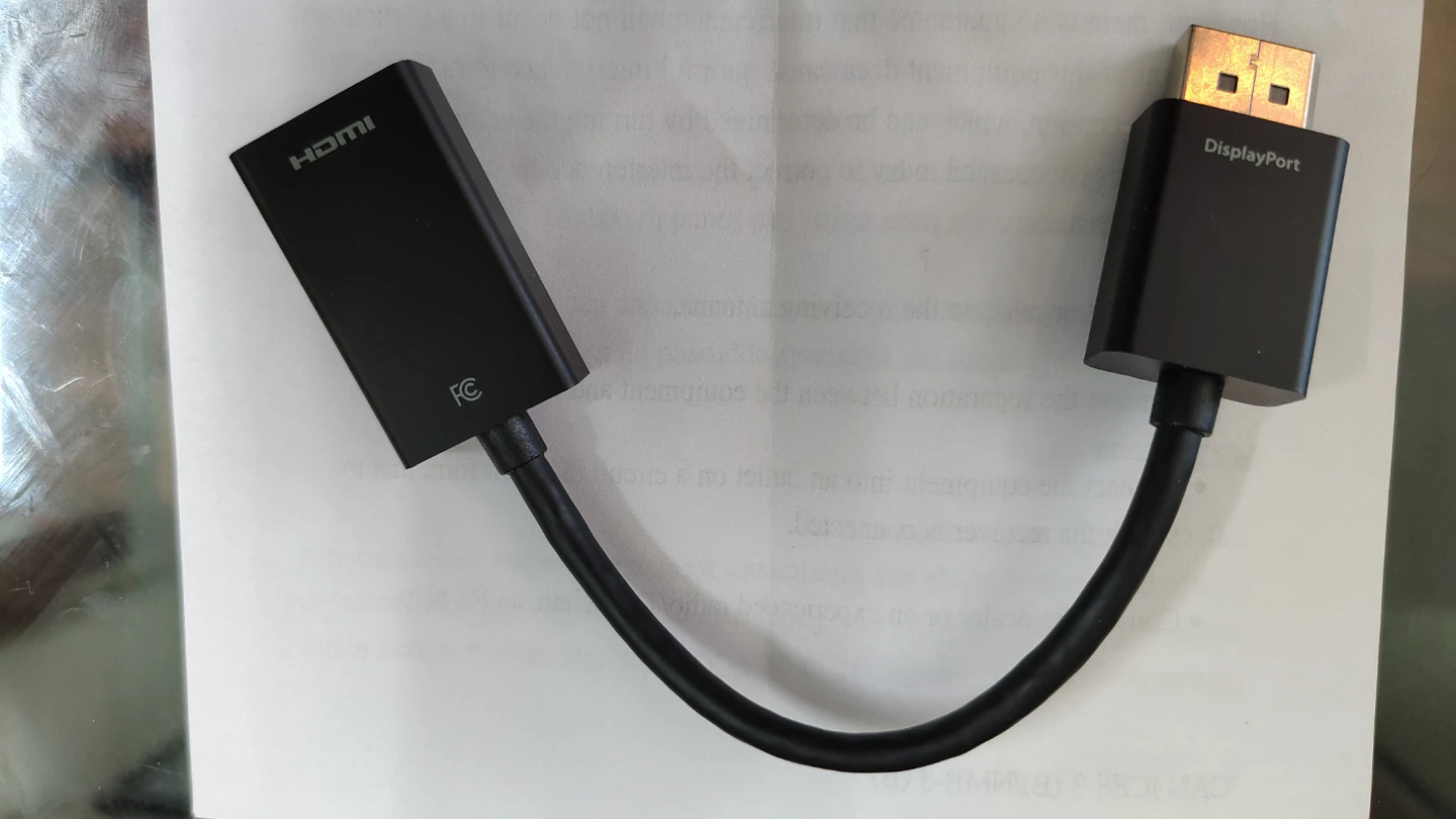 Best Buy Essentials DisplayPort to HDMI Adapter - photo 4