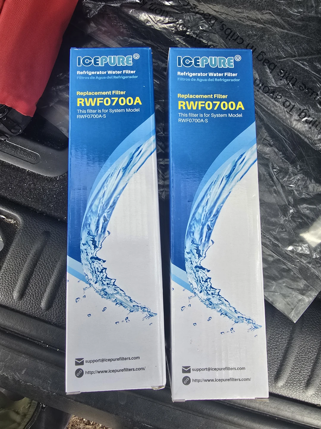 Samsung ICEPURE RWF0700A Refrigerator Water Filter (2-Pack)