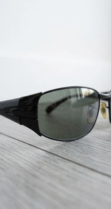 Ray-Ban "P" Polarized Sunglasses with Case - photo 3