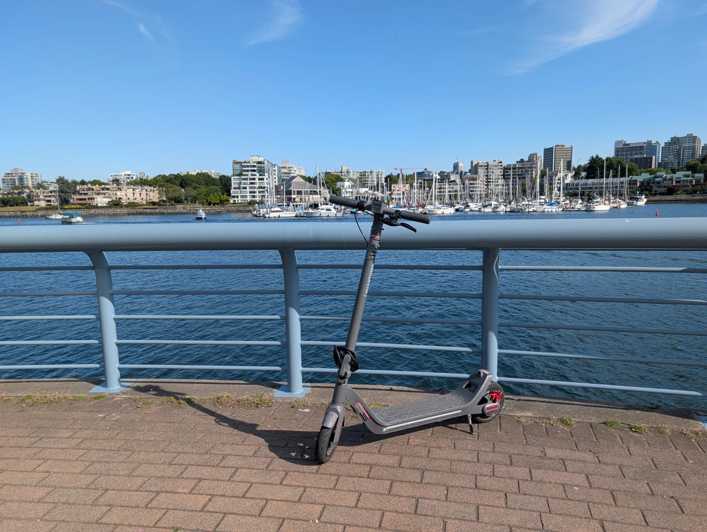 Grey Electric Scooter