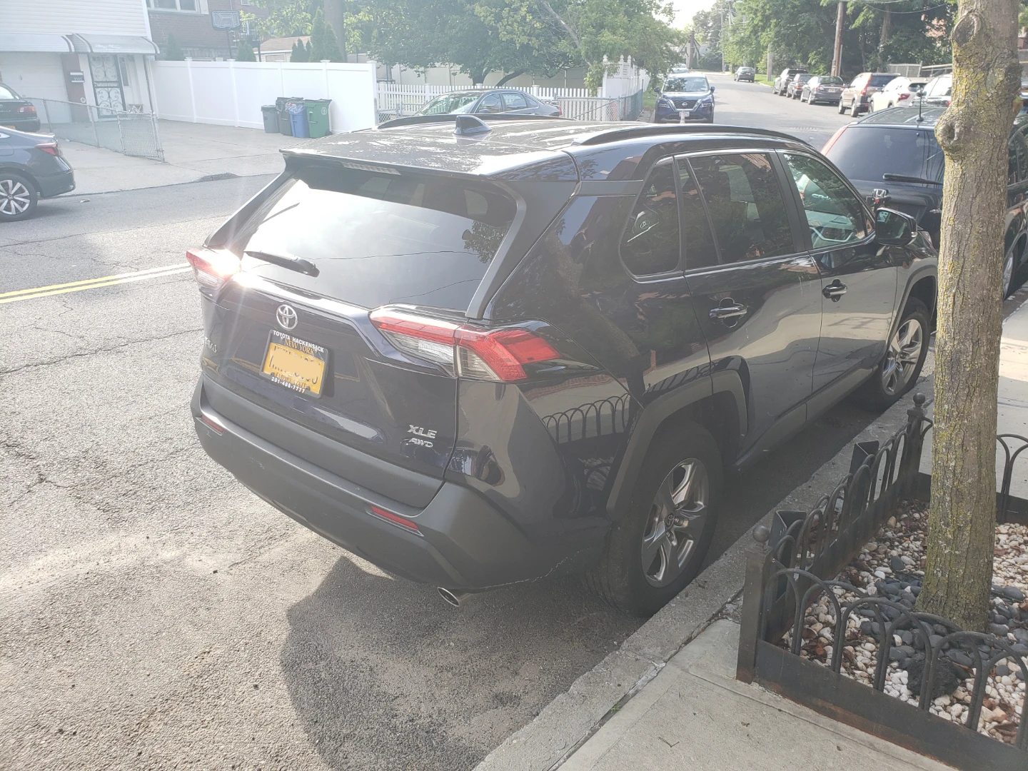 Dark Blue 2024 Toyota RAV4 XLE AWD - photo 4