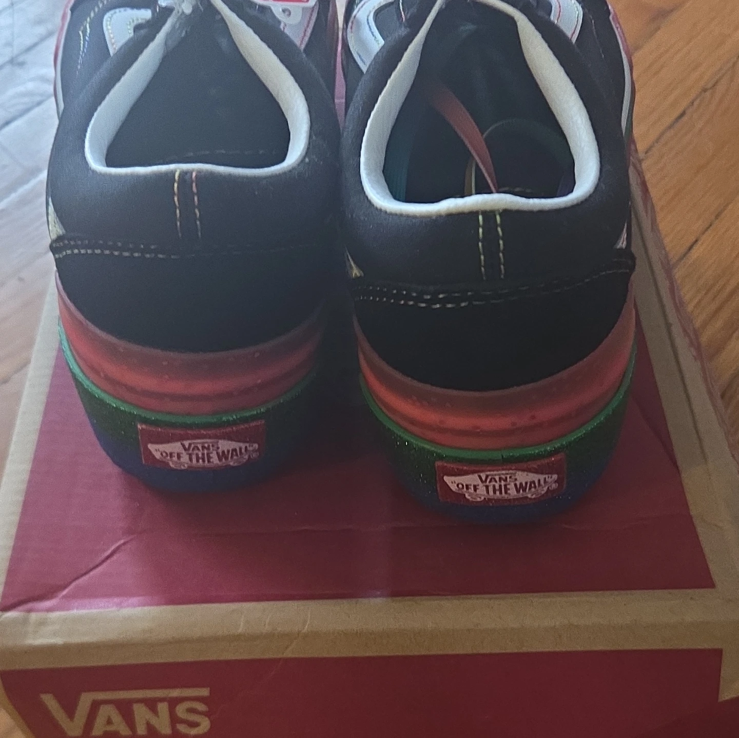 Vans Old Skool Rainbow Sneakers - US Women's 8.5 - photo 4