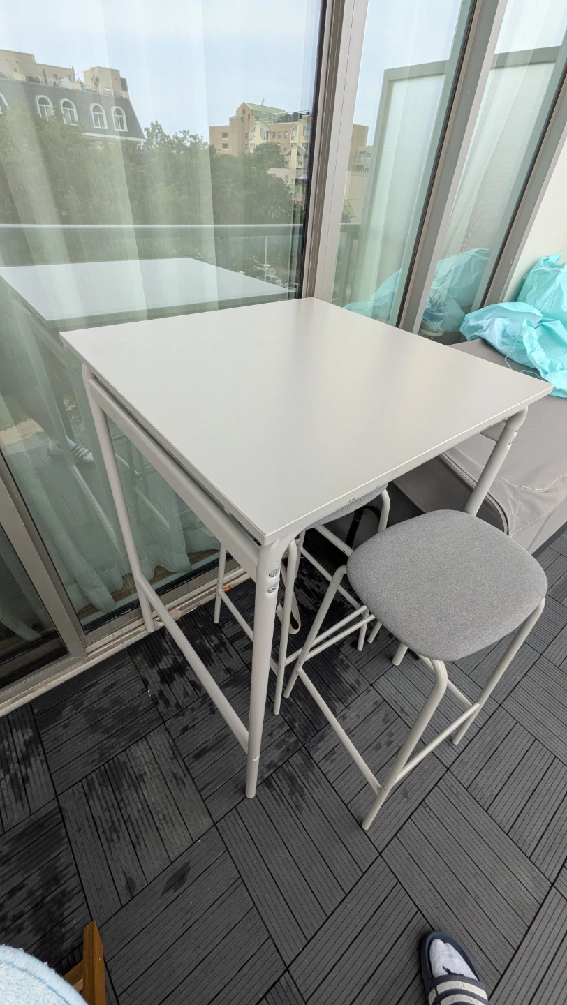 IKEA GRASALA set with two stools - photo 2