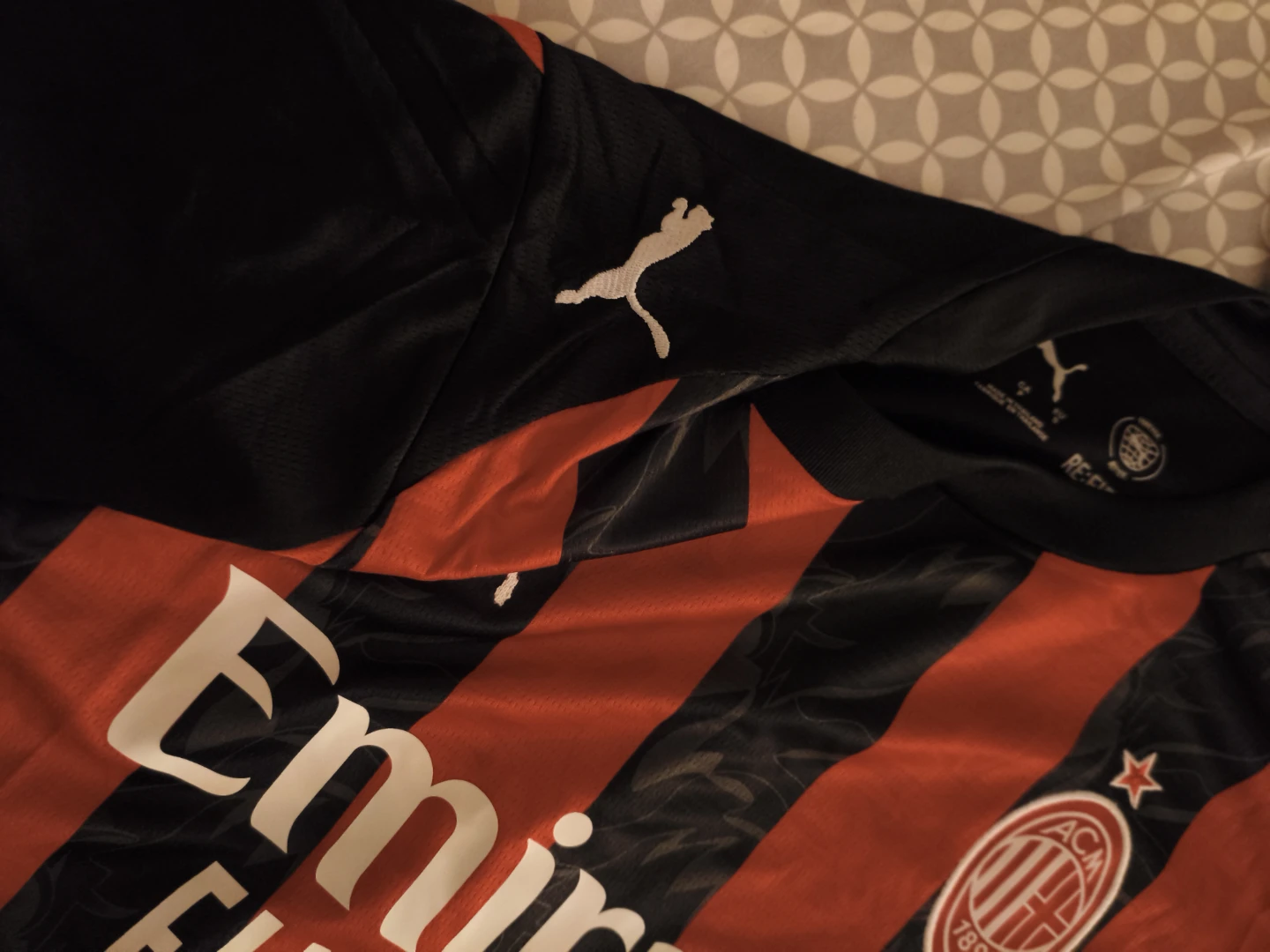 Puma AC Milan Jersey Men's Size S - photo 4