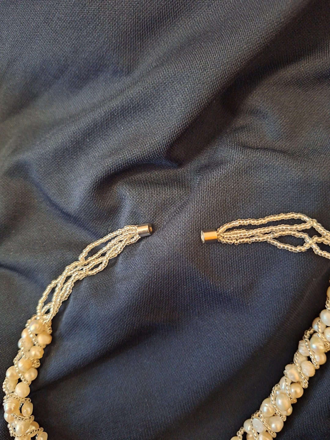 Fresh water Pearl and Bead 17" Necklace with Gift Box - photo 4