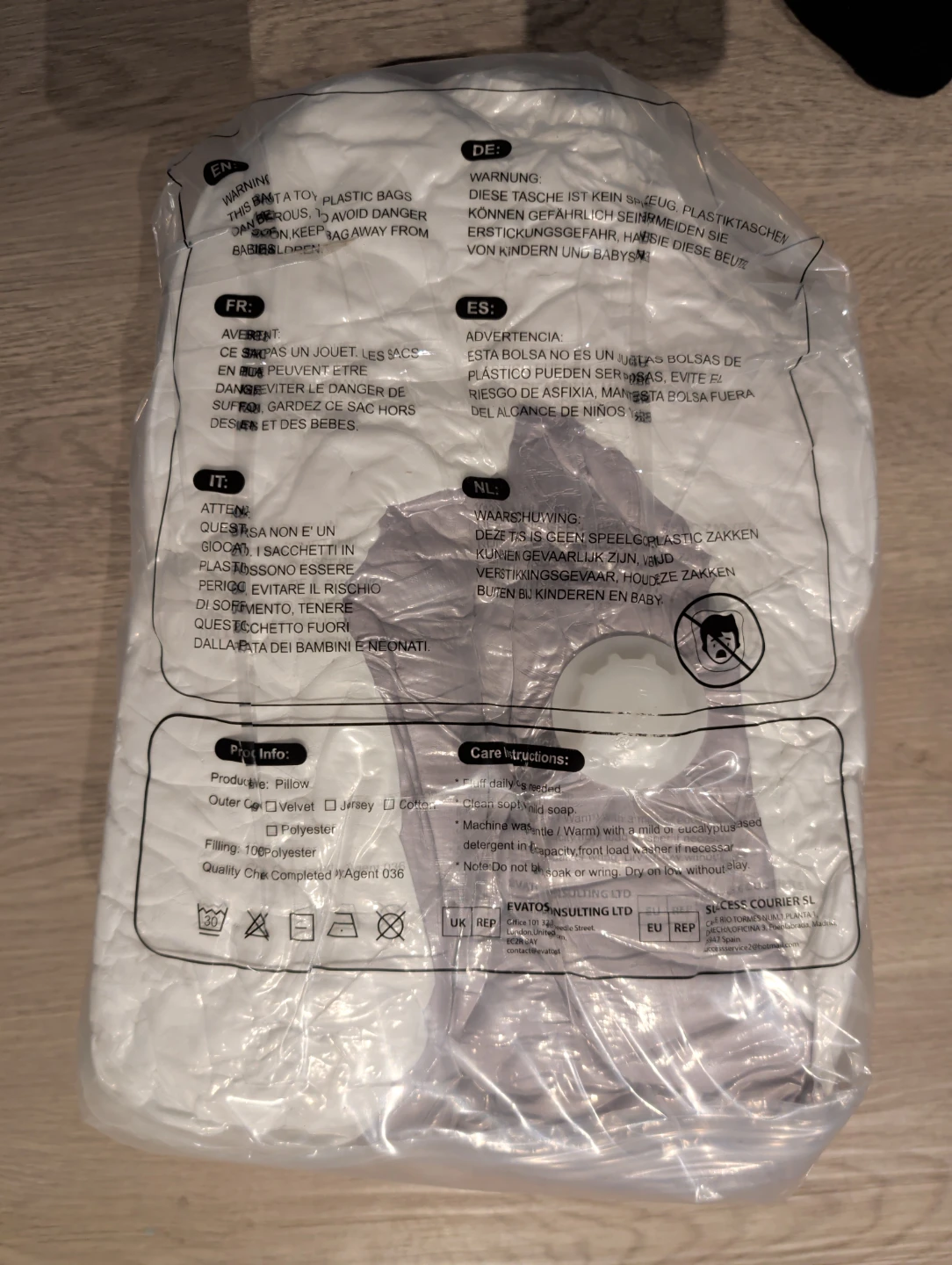 Brand New / Unopened: U-Shaped Body Pregnancy Pillow - photo 2