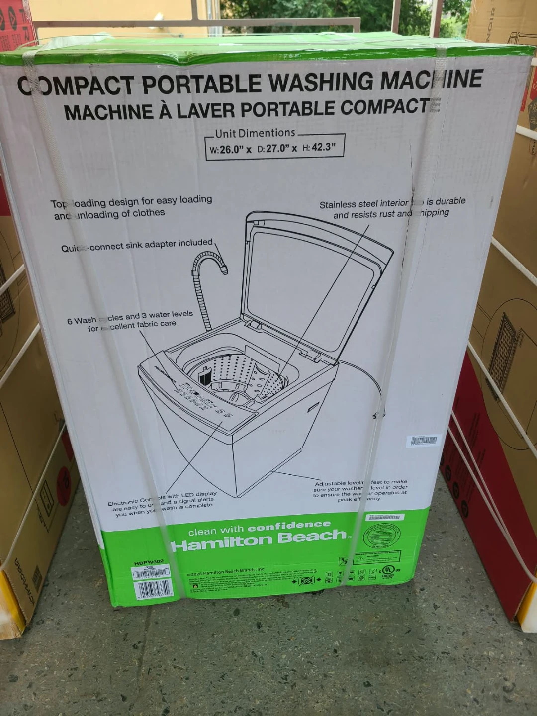 Compact portable washing machine - photo 2