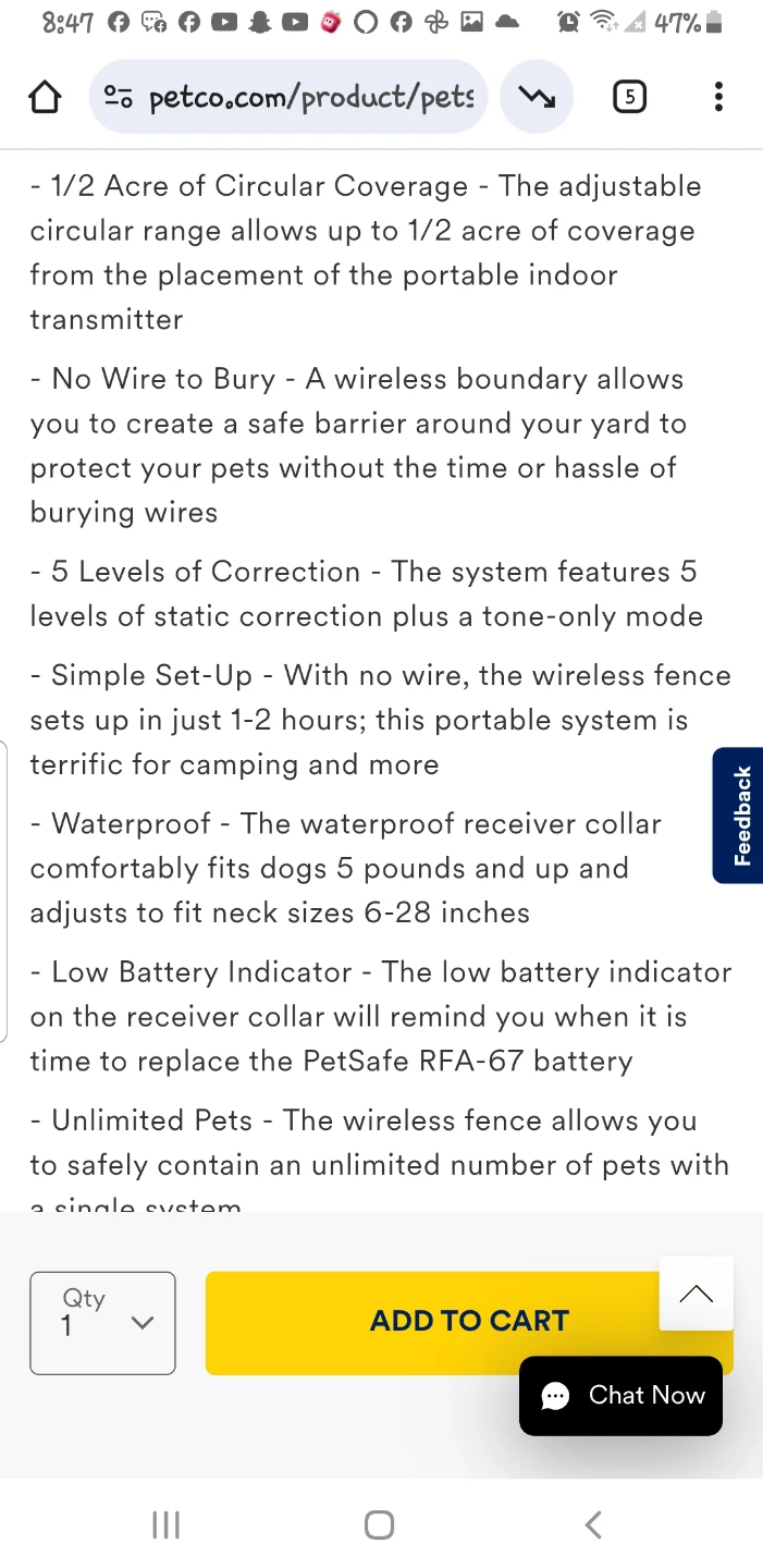 PetSafe Original Wireless Fence for Dogs - photo 3