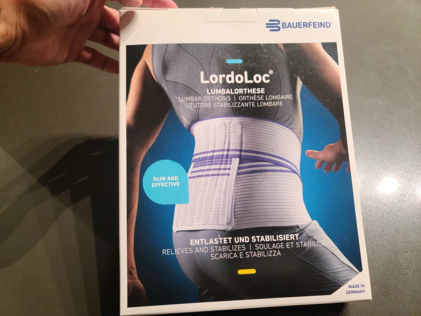 Bauerfeind LordoLoc Lumbar Orthosis