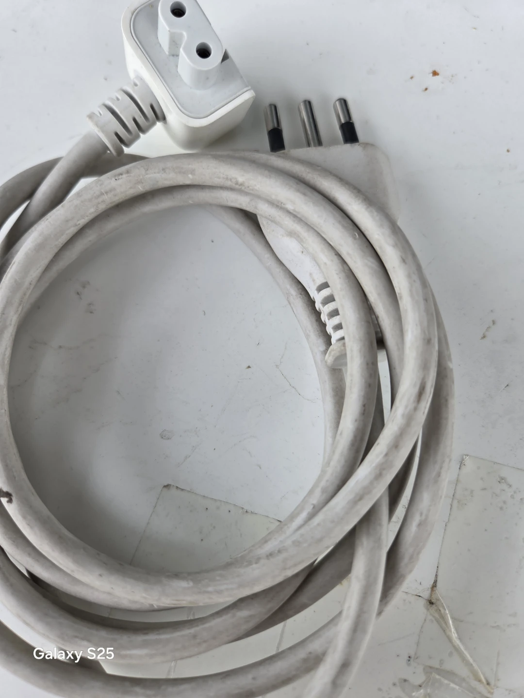 Grey Power Cord with Universal Plug - photo 2