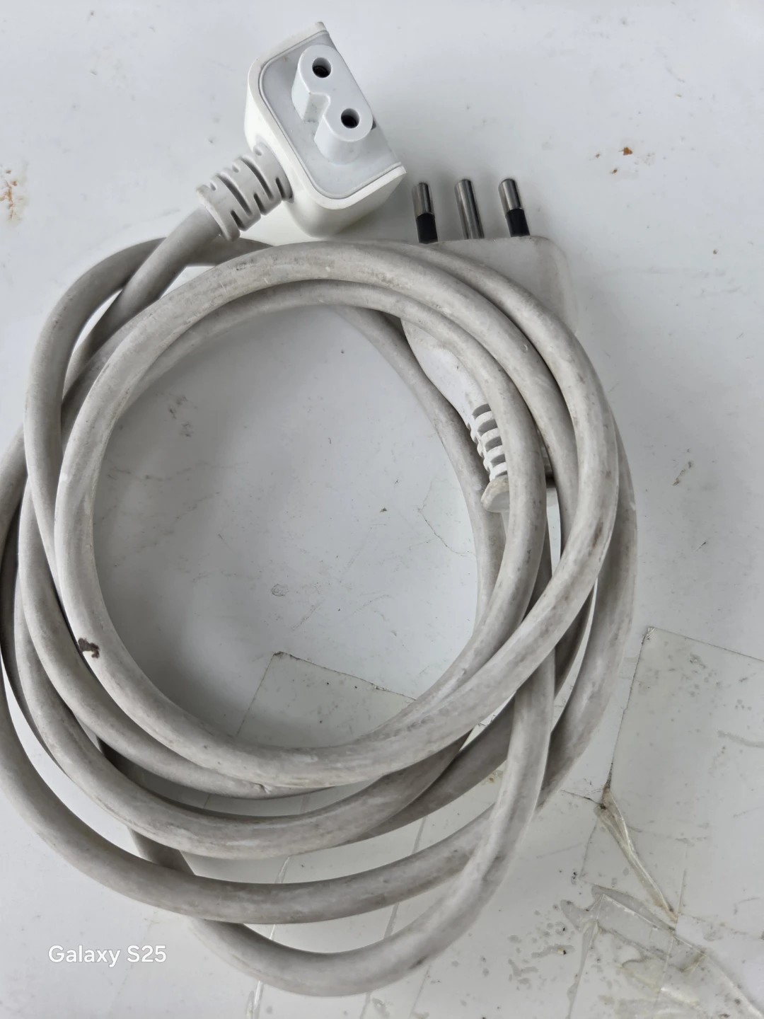 Grey Power Cord with Universal Plug - photo 3