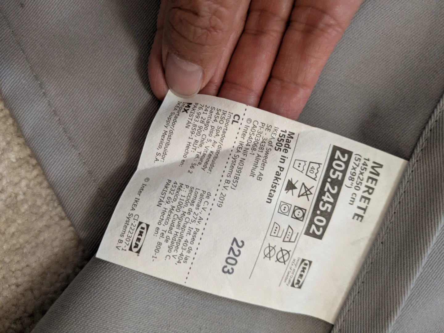 IKEA Merete Curtains 145x250 cm (57x98 inches) each - photo 2