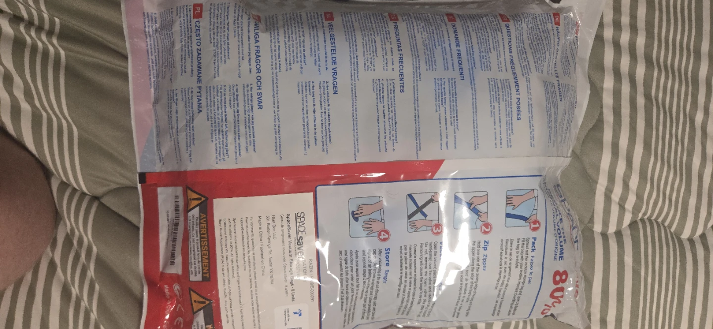SPACE SAVER Medium Vacuum Storage Bags (8-Pack) - photo 2