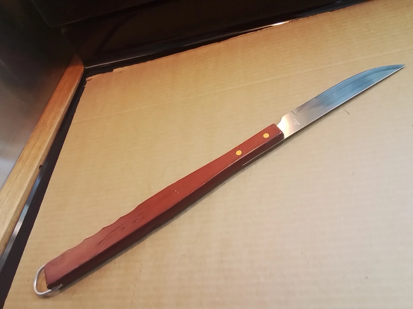 Vintage 21" Jumbo Japanese Pitmaster BBQ Carving Knife - photo 3
