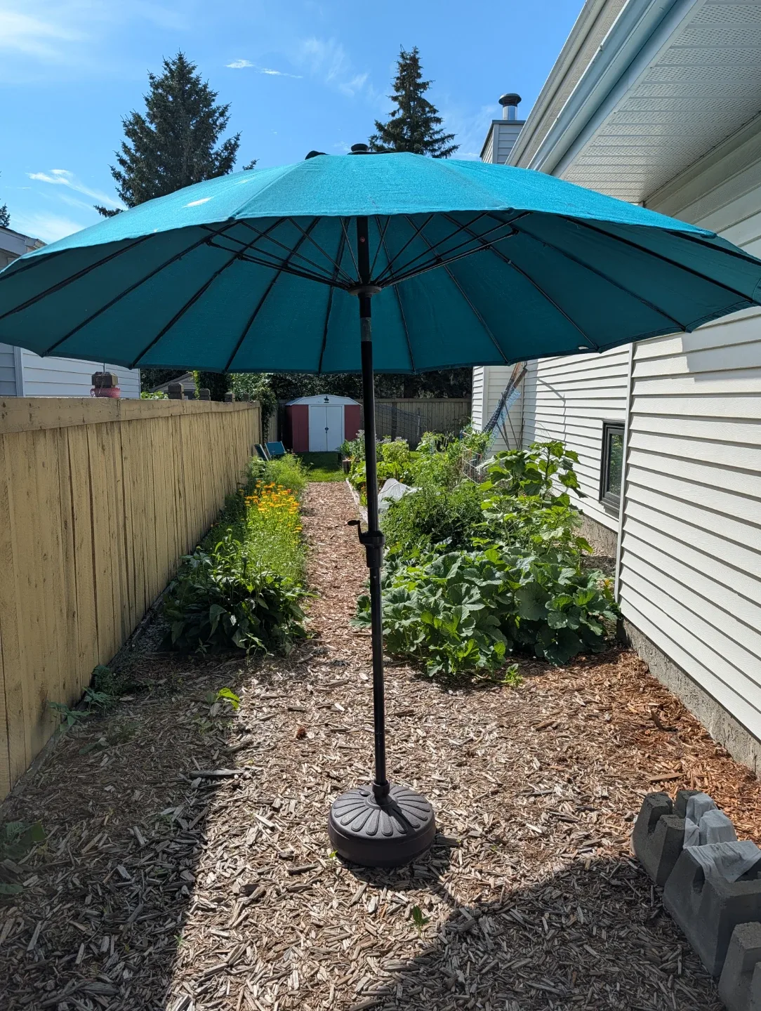 Canvas Patio Umbrella