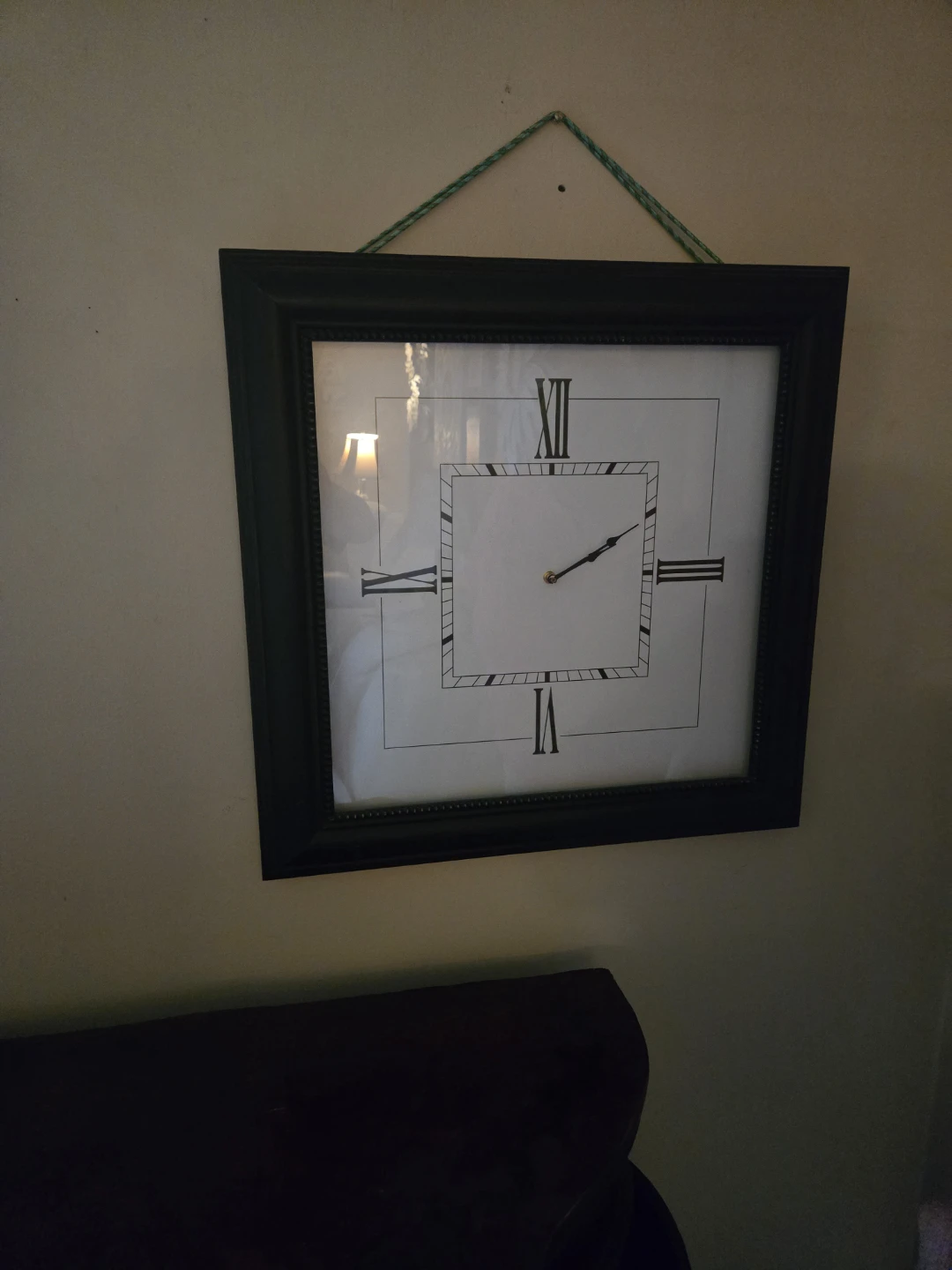 Framed Wall Clock - photo 2