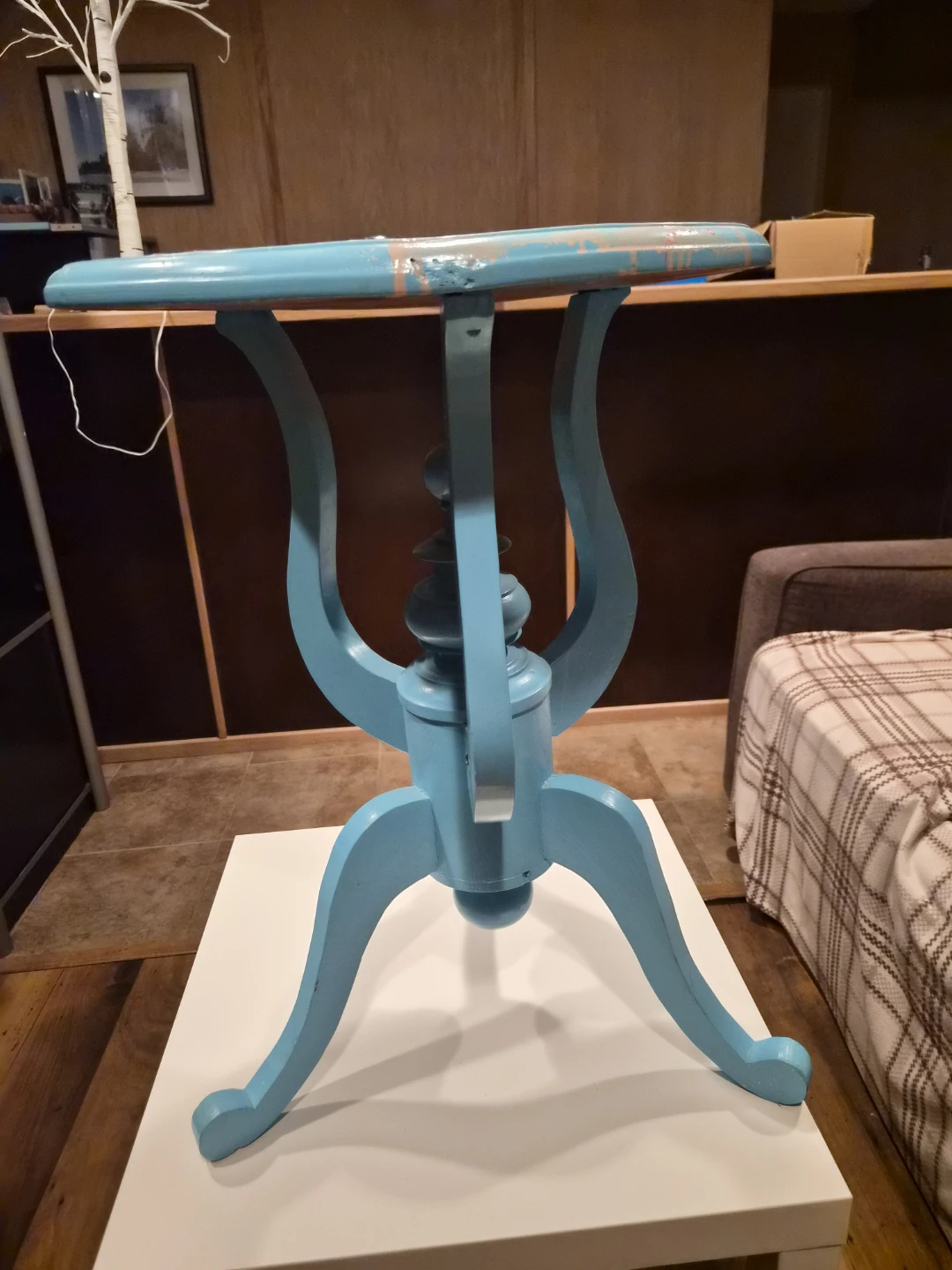 Turquoise Accent Table - photo 2