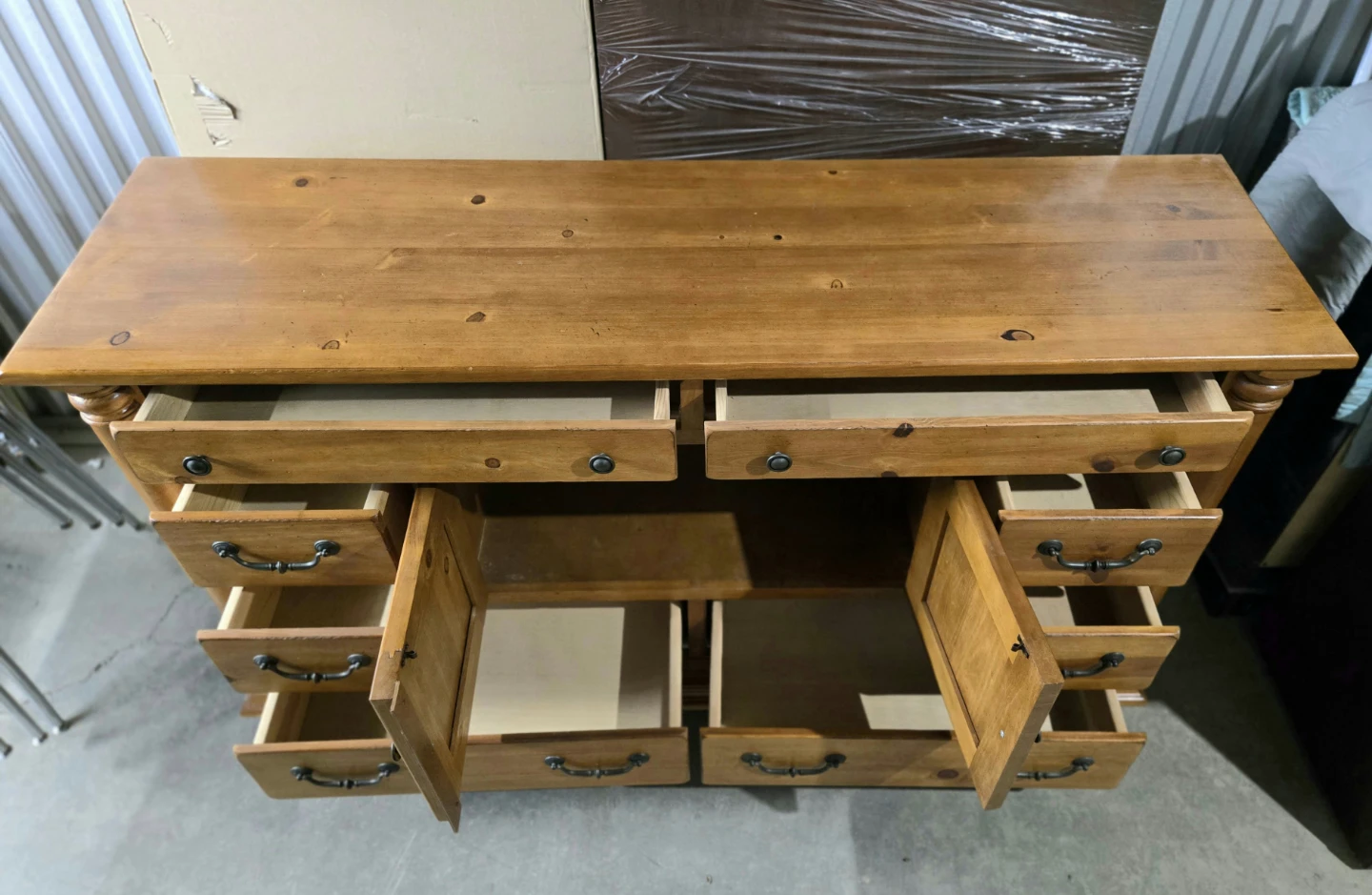 Solid Pine wood Dresser - photo 2