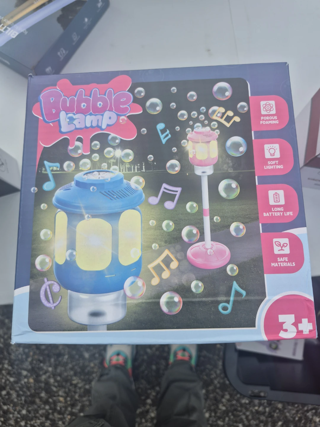 Bubble Lamp with Soft Lighting and Music