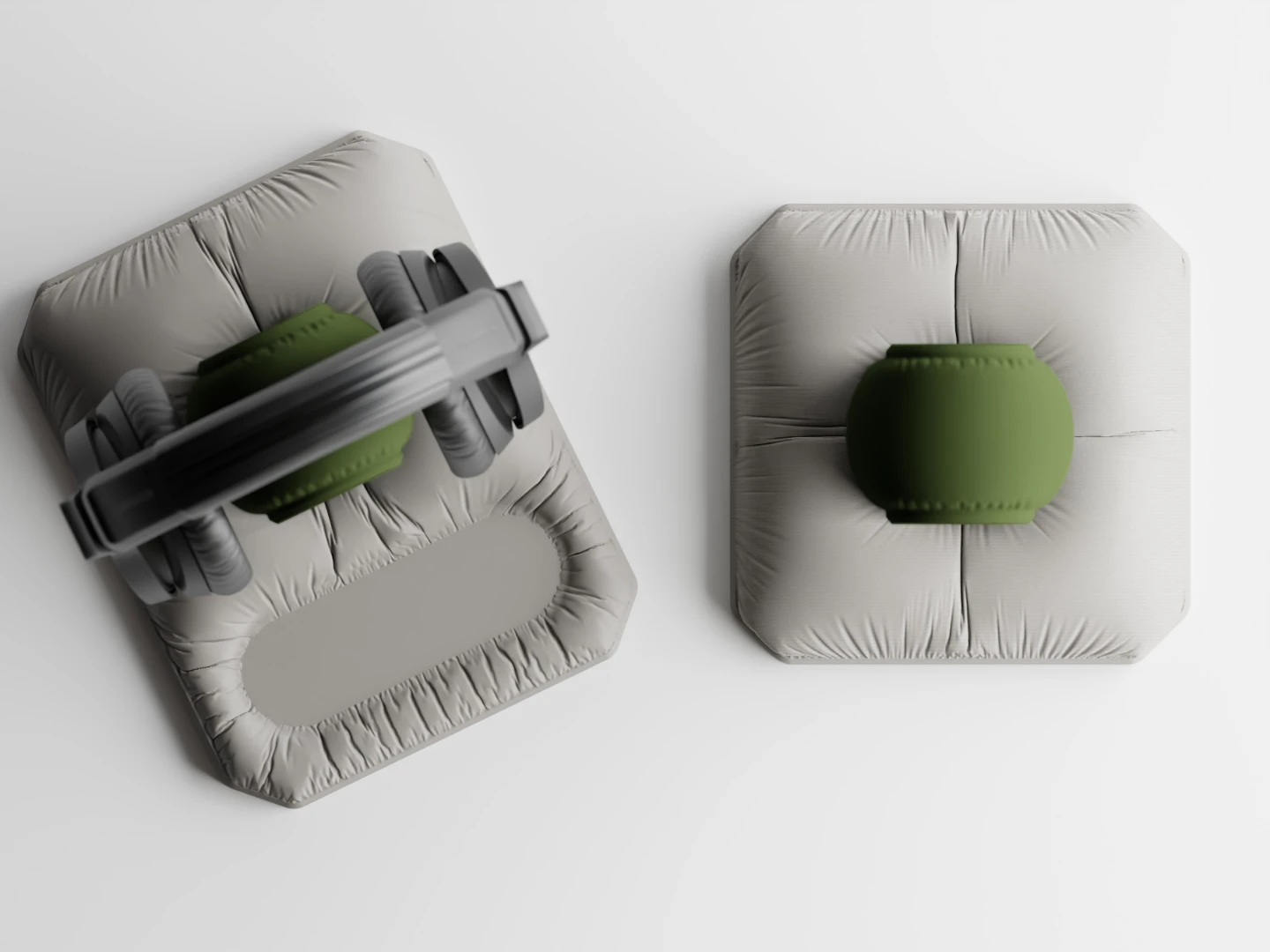 Pillow look Headphone Stand with option of tray - photo 4