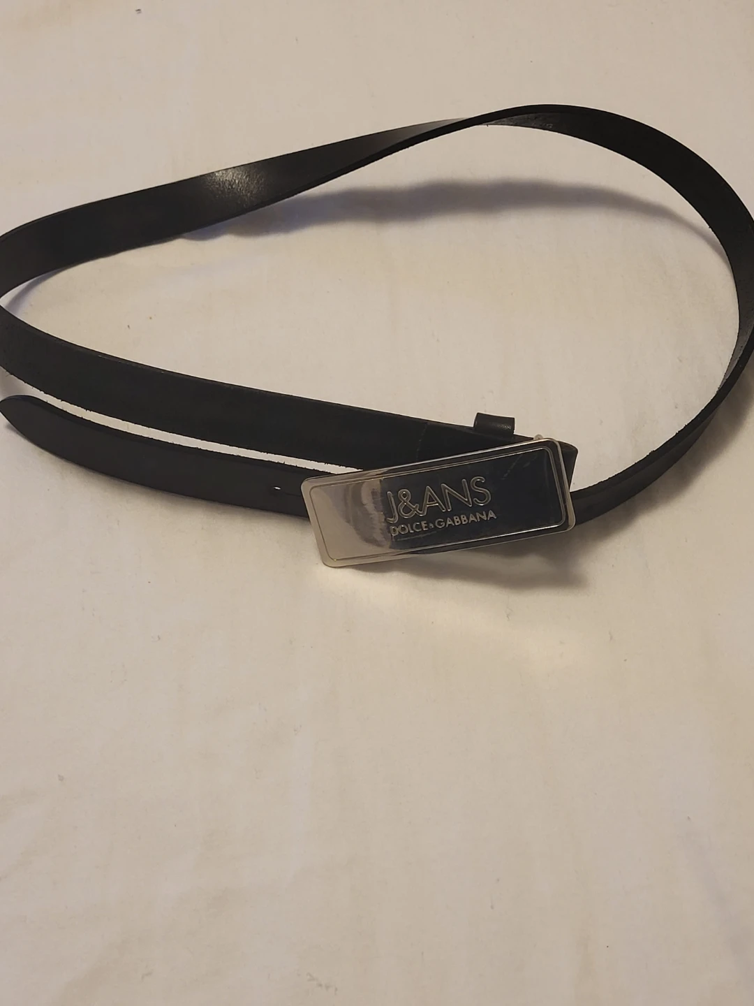Dolce & Gabbana J&ANS Leather Belt