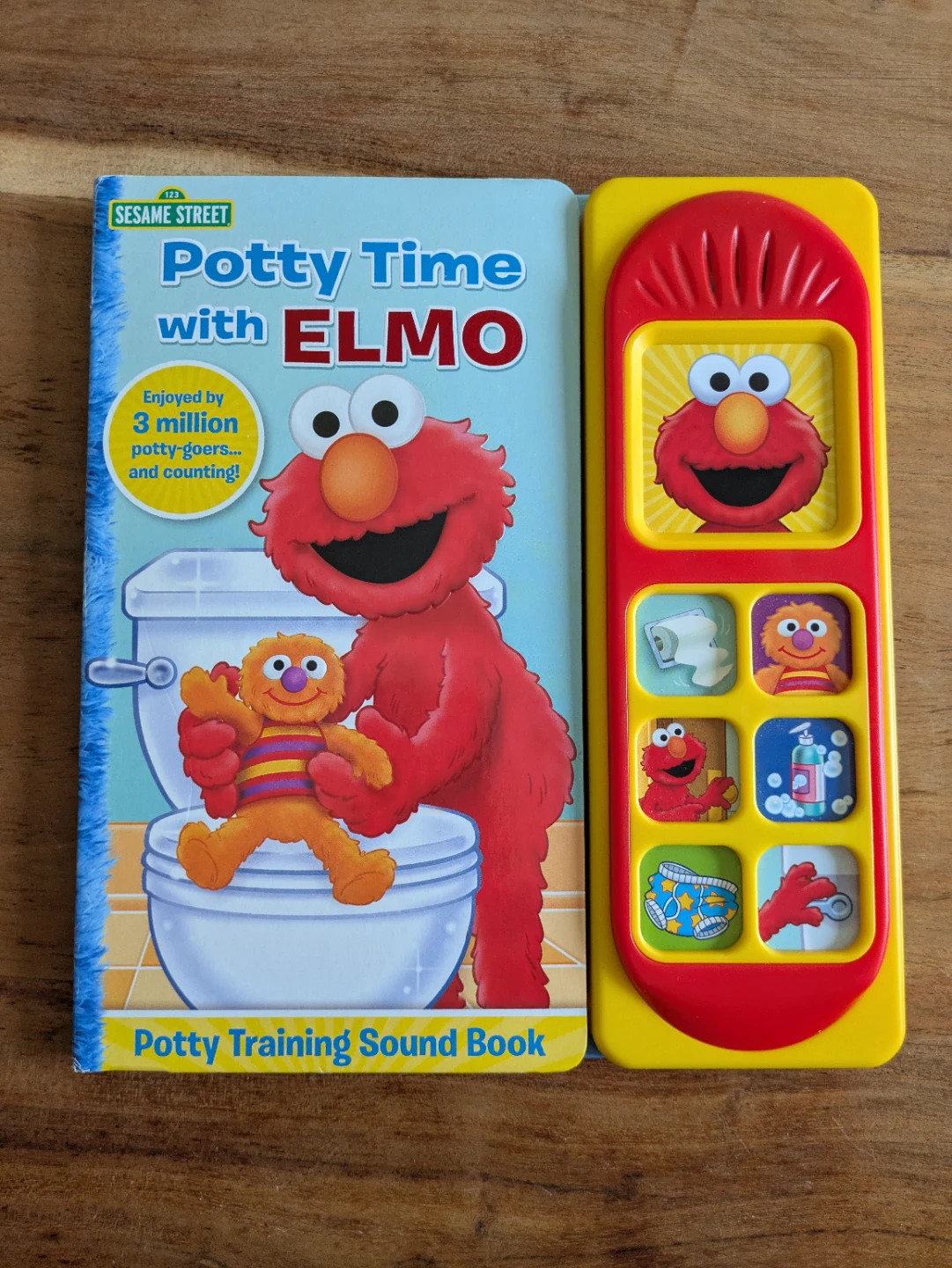 Sesame Street Potty Time with Elmo Sound Book
