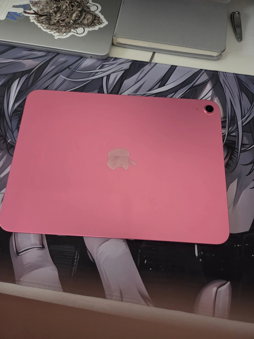 iPad (A16) 128GB Pink – Like New + Case & Stylus - photo 2
