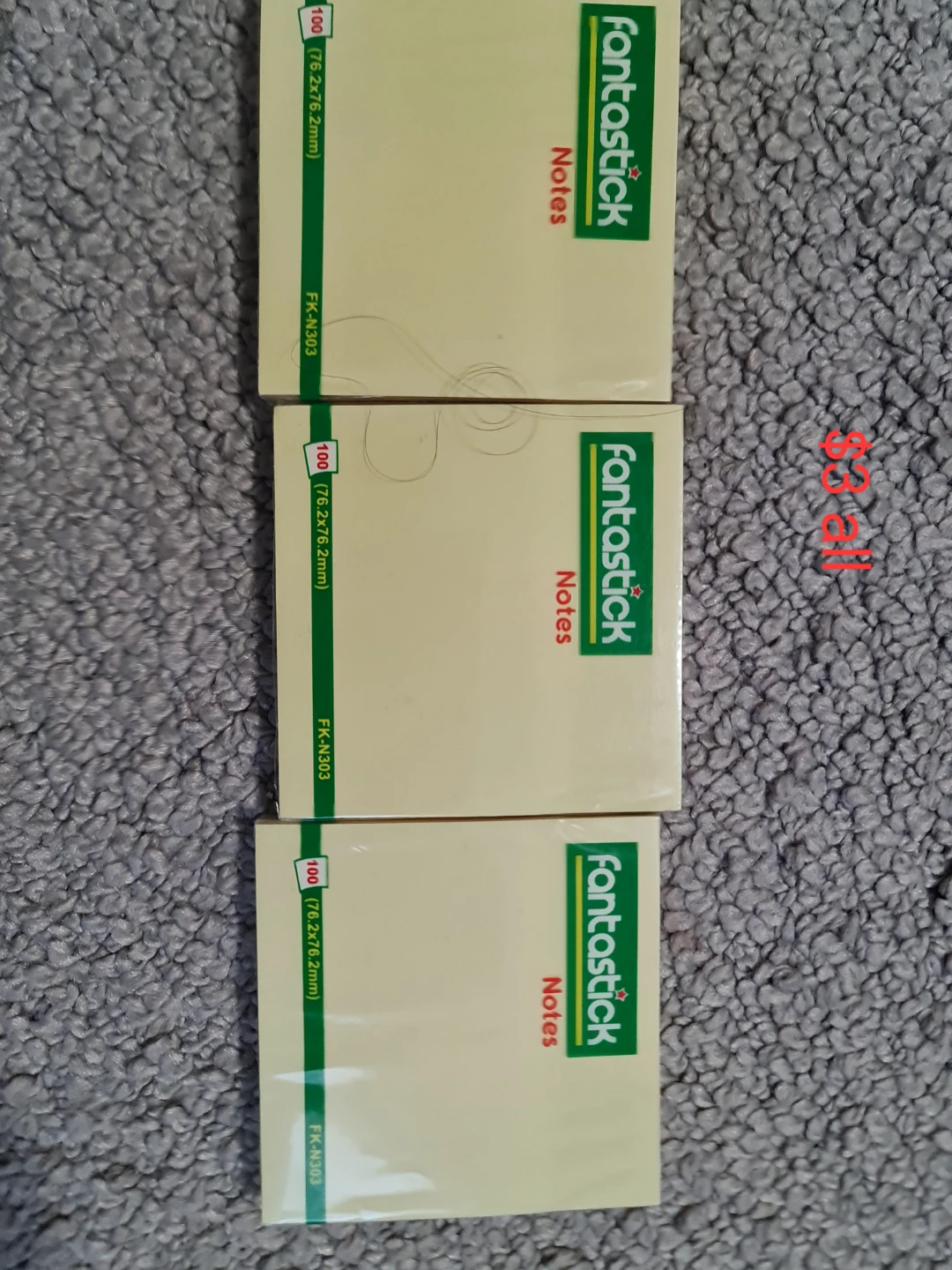 Fantastick Notes (3-Pack)