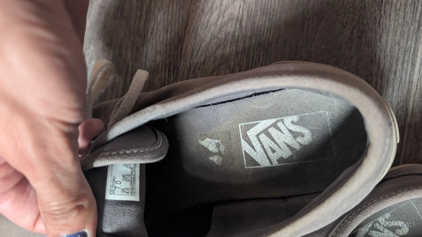Vans Grey Canvas Sneakers - photo 3
