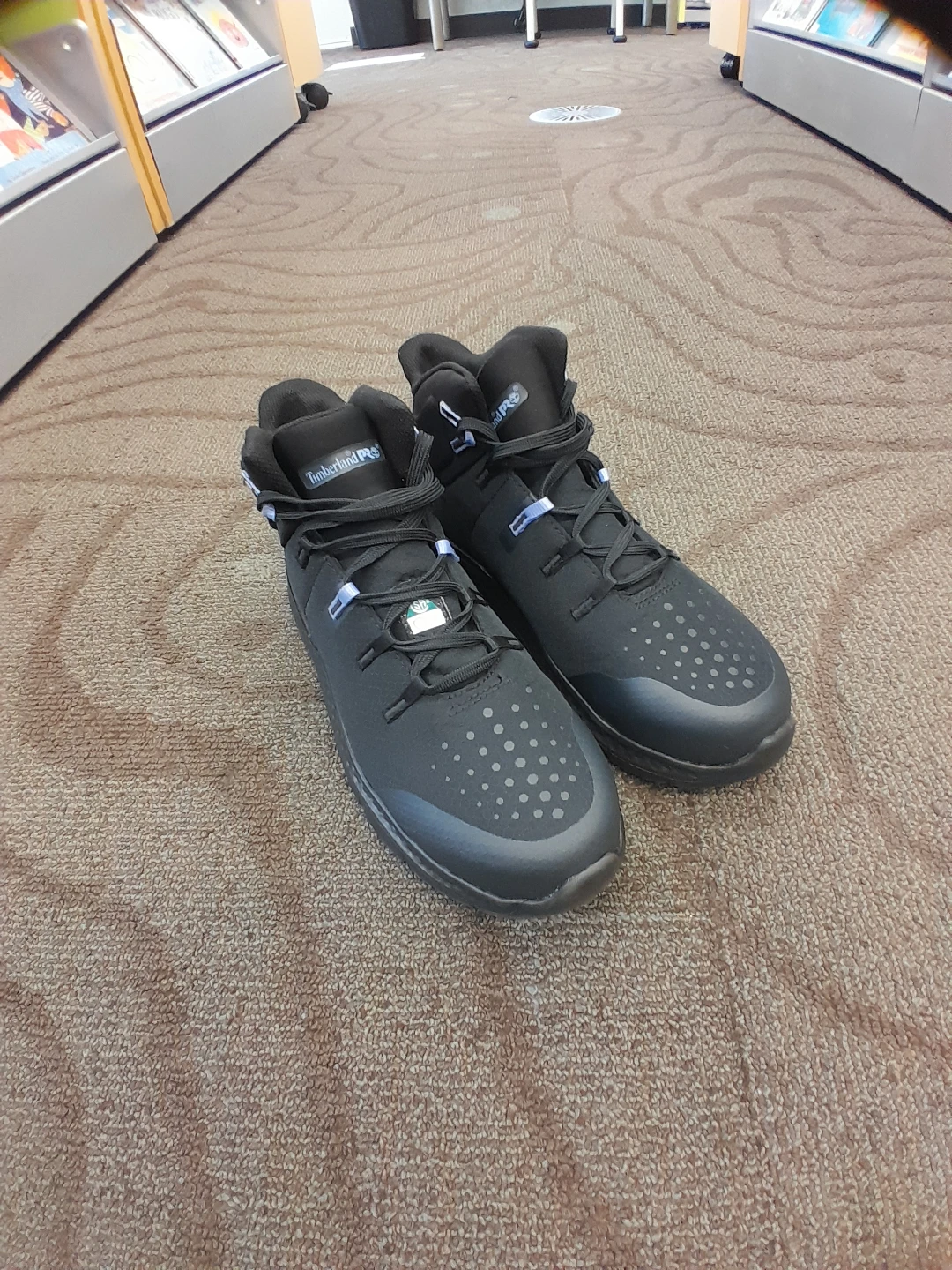 Timberland PRO Black Safety  Boots Women's Size 7.5 - photo 2