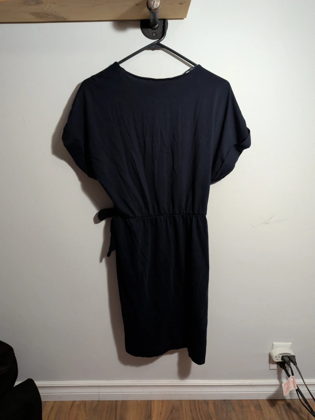 Joe Fresh Navy Blue Wrap Dress - photo 3