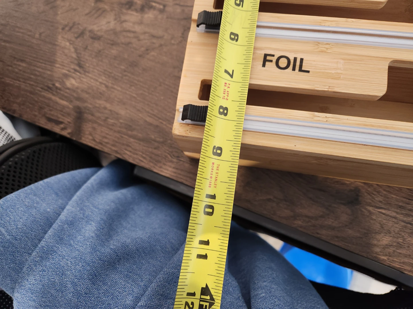 Bamboo Wrap Organizer for Plastic, Wax, and Foil - photo 3