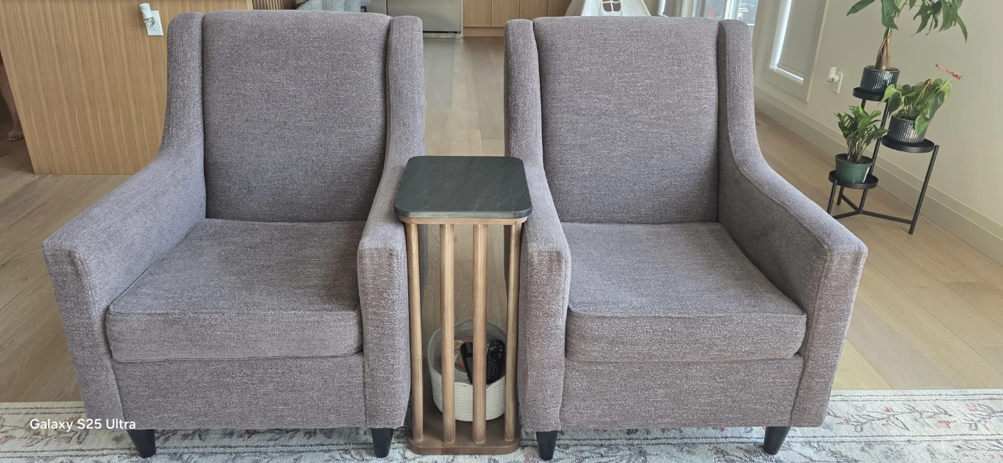 Beige Sofas and brown chairs - photo 3
