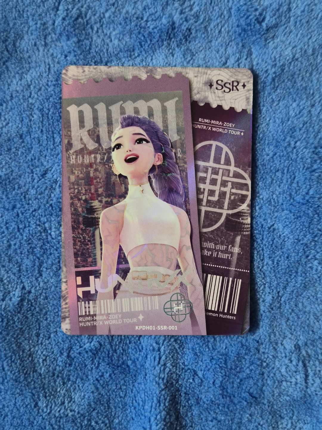 Read Bio | SSR-001 Rumi | KPop Demon Hunters Energy Edition