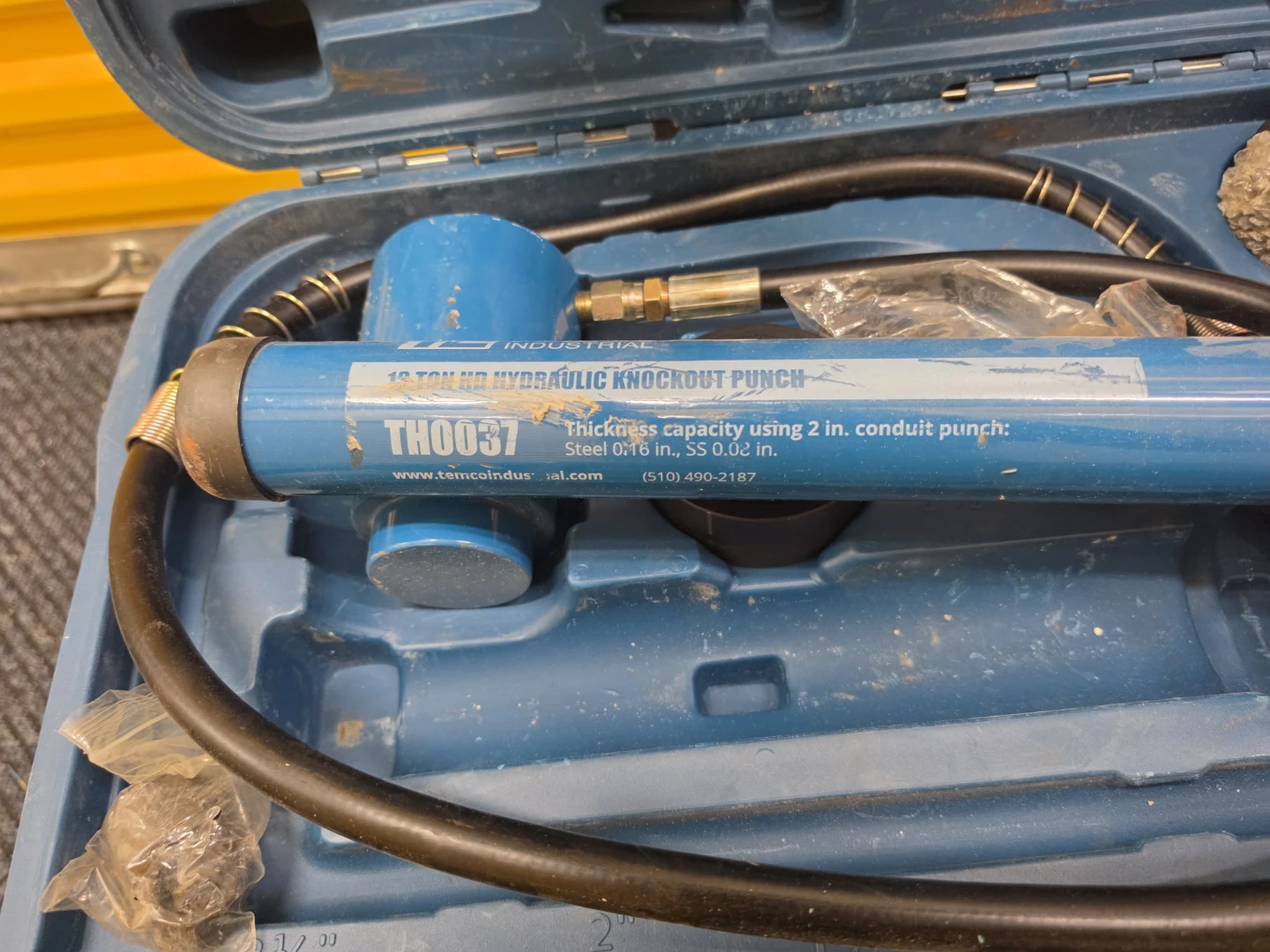 10 Ton Hydraulic Knockout Punch Set - photo 3
