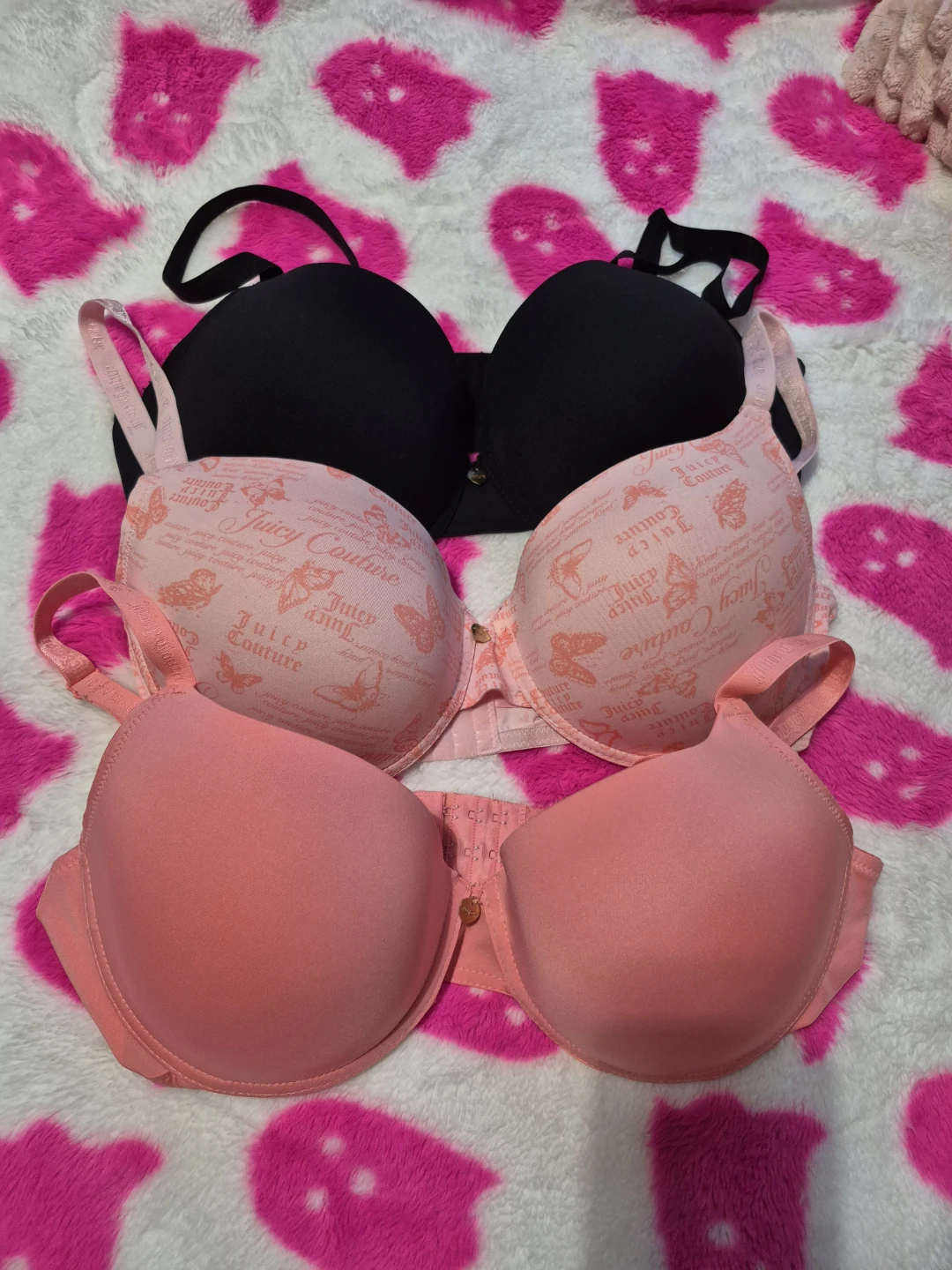 Juicy Couture Bras New Set of 3