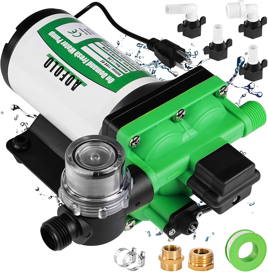 Aofolo On Demand Fresh Water Pump 12V 4.0GPM - photo 4