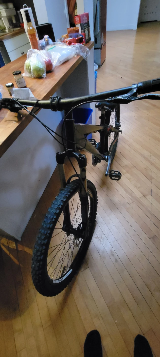 Norco black mountain bike - photo 3