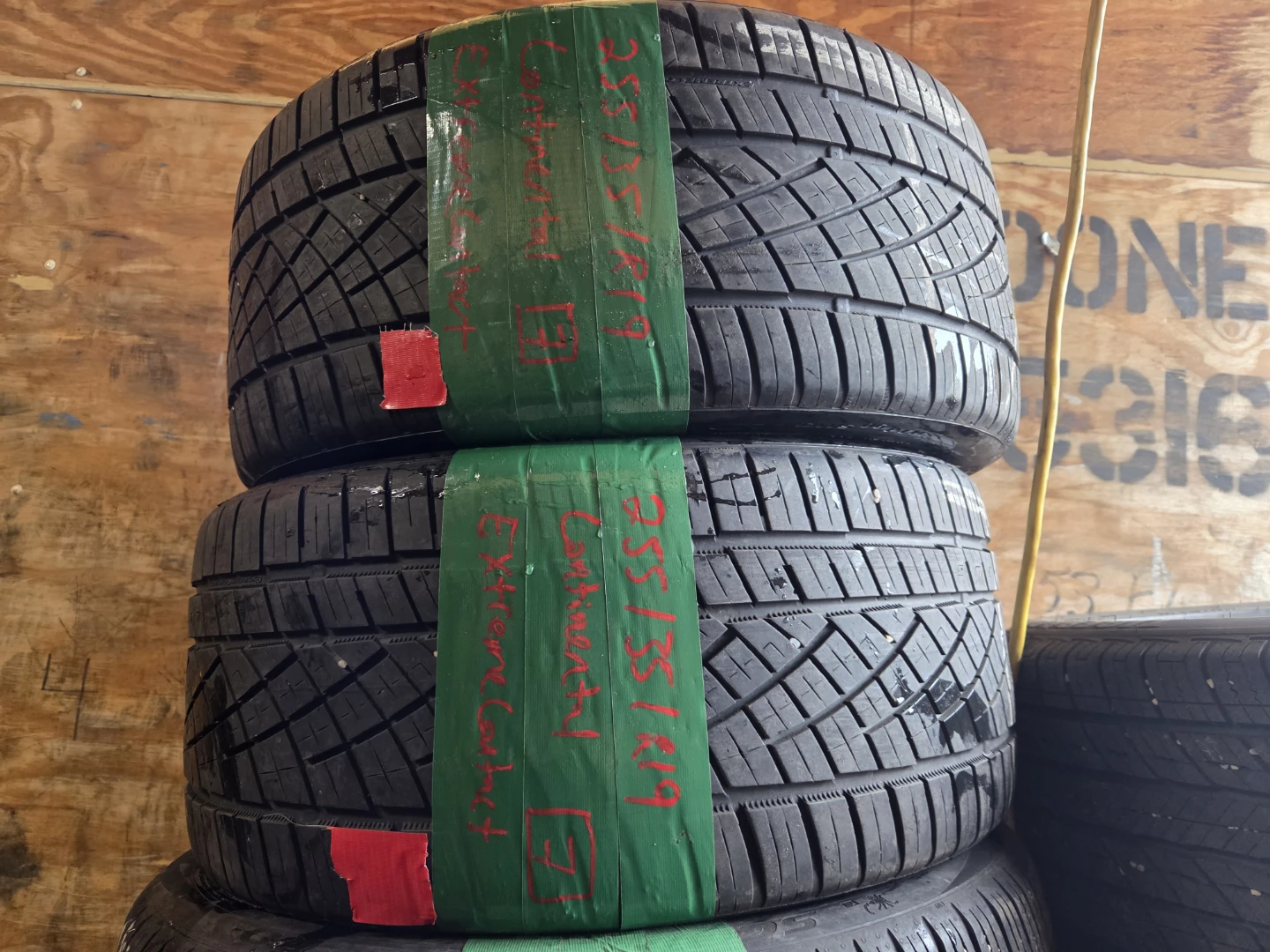 2 Continental ExtremeContact Tires