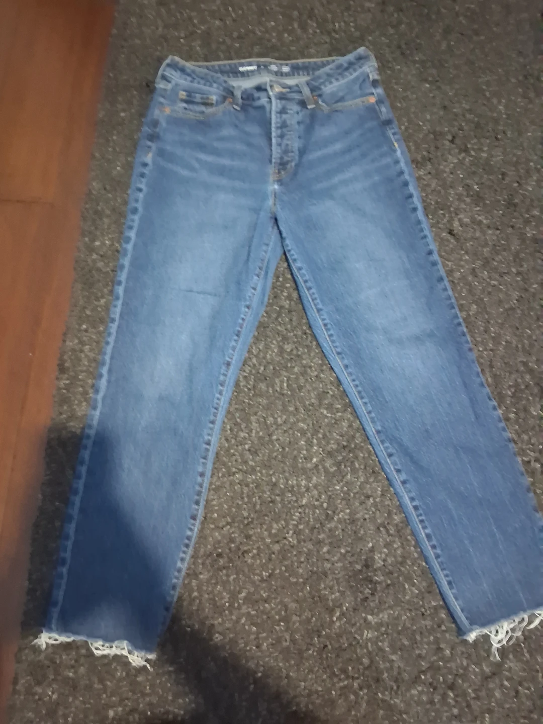 Old Navy Size 6 High-Rise OG Straight Jeans