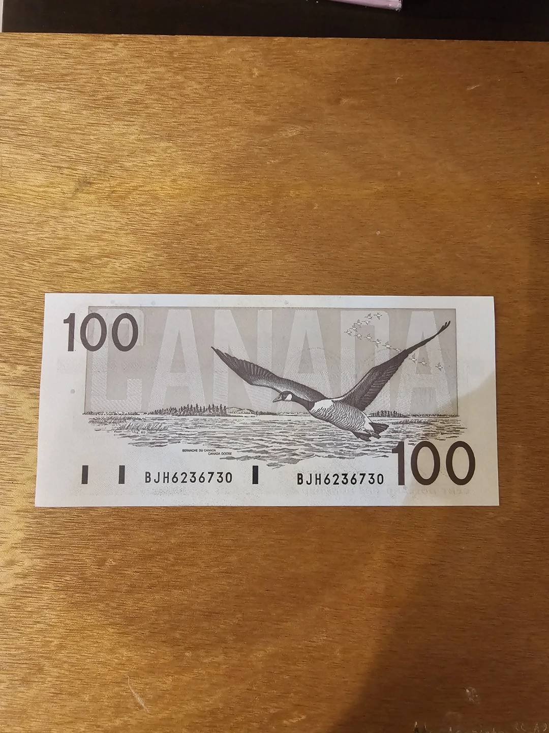 Canada $100 Bill - 100 Dollars Bank Note - photo 2