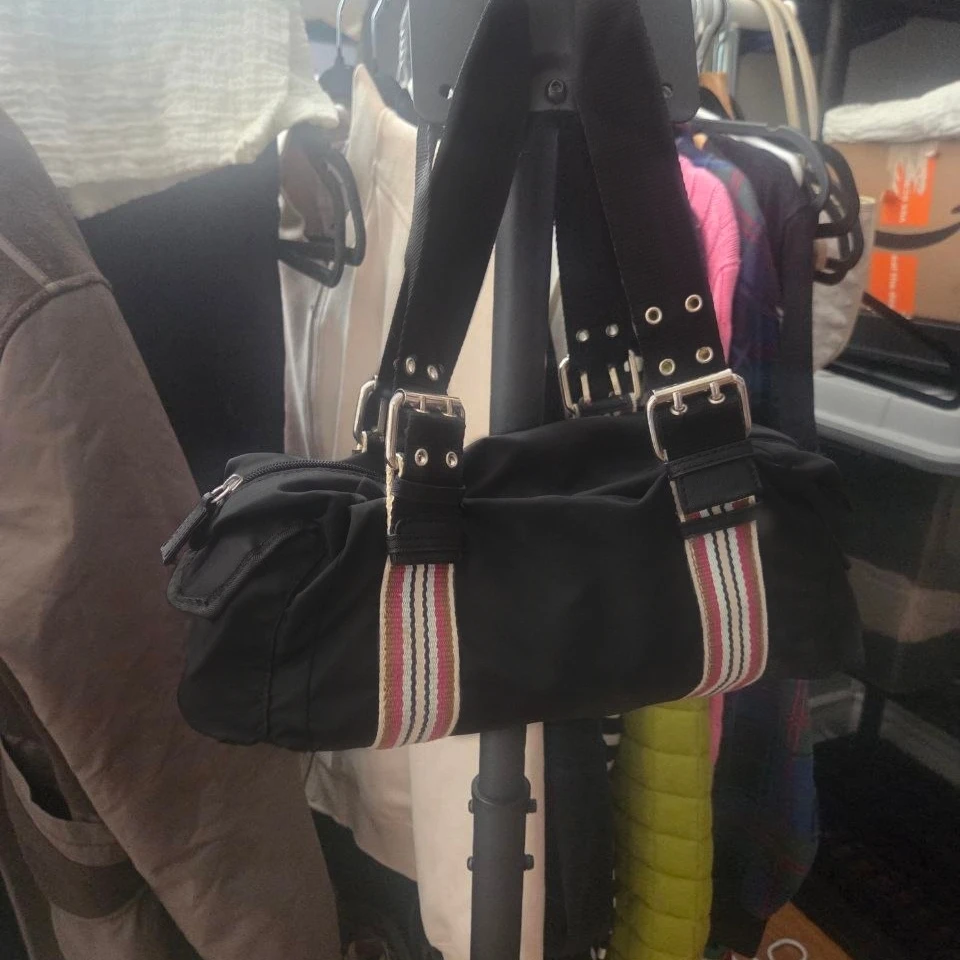 Y2K Black Nylon handBag - photo 3