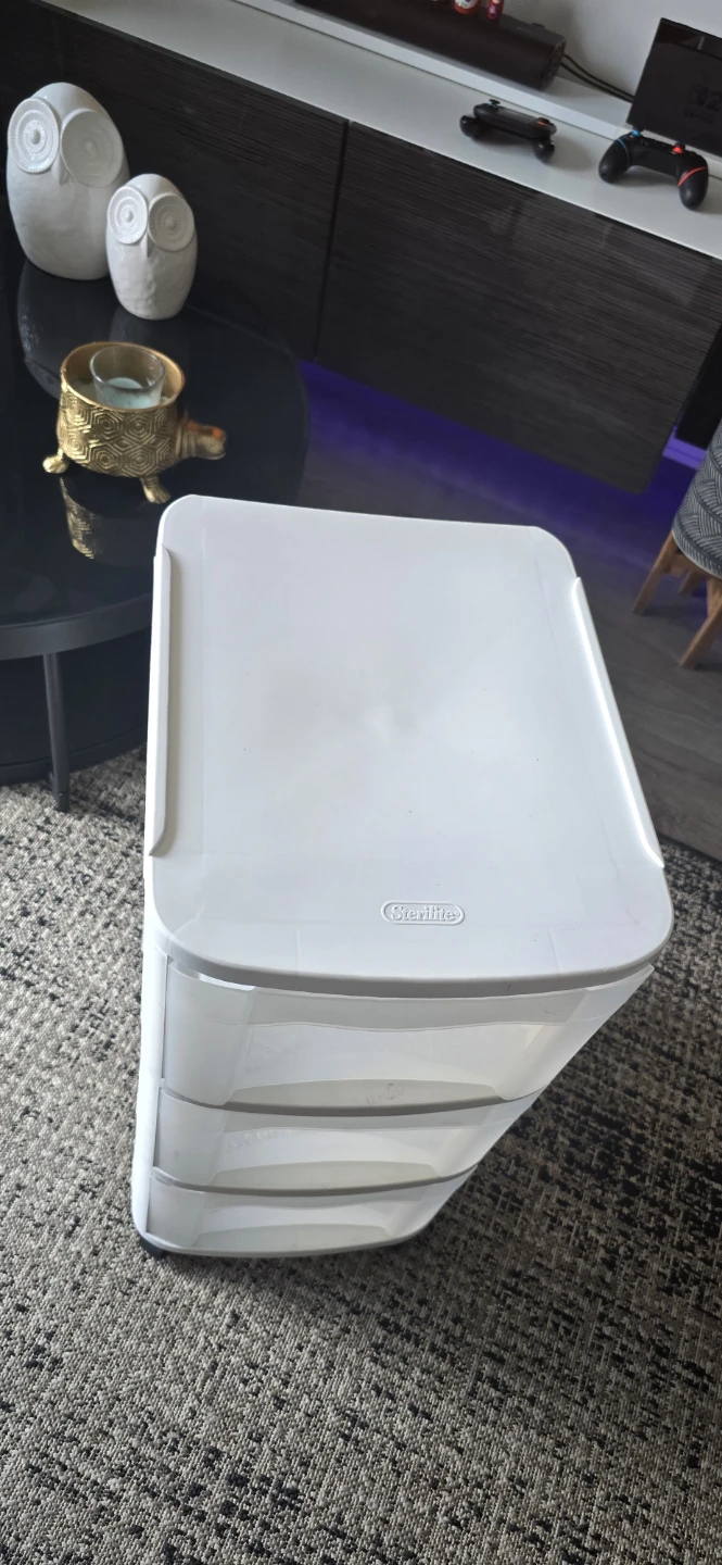 Sterilite 3-Drawer Storage Cart - photo 2