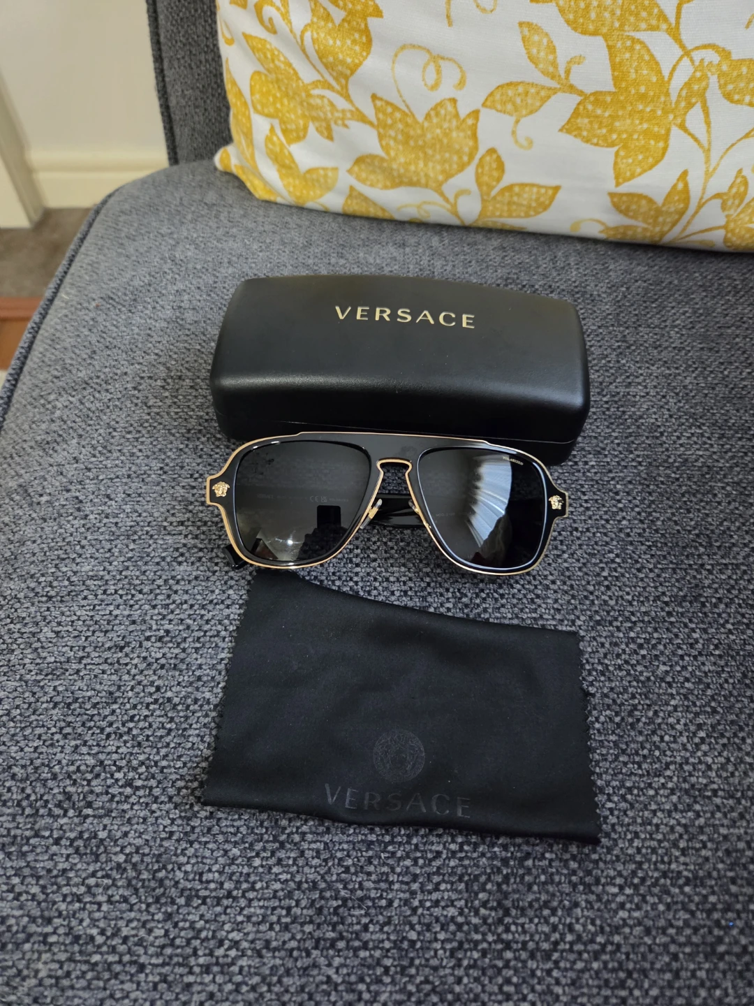 Versace Sunglasses with Case