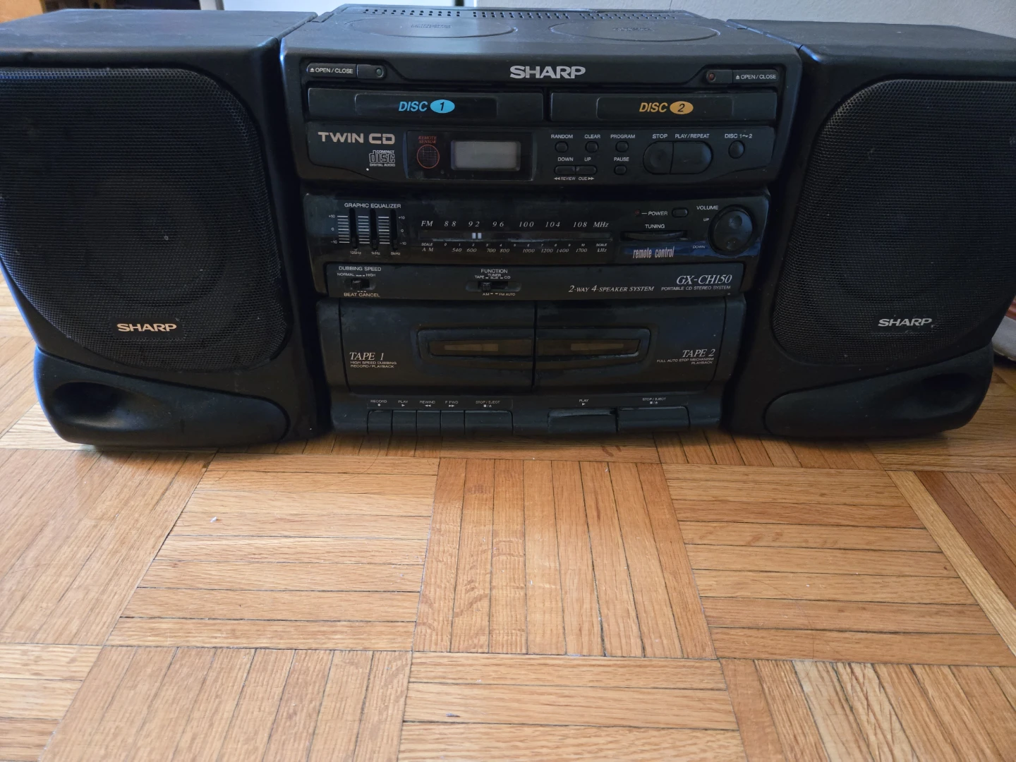 Read Ad: Sharp GX-CH150